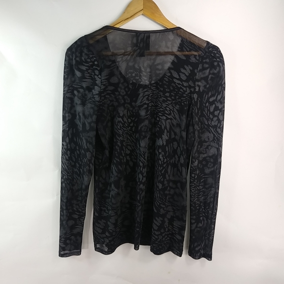 Bisou Bisou XL Black On Black Top Plus - Picture 6 of 7